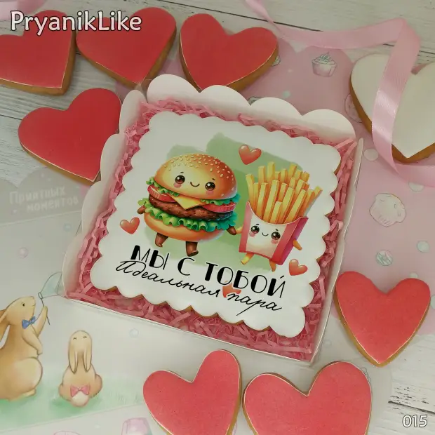 Пряник квадрат (10-10 см.)